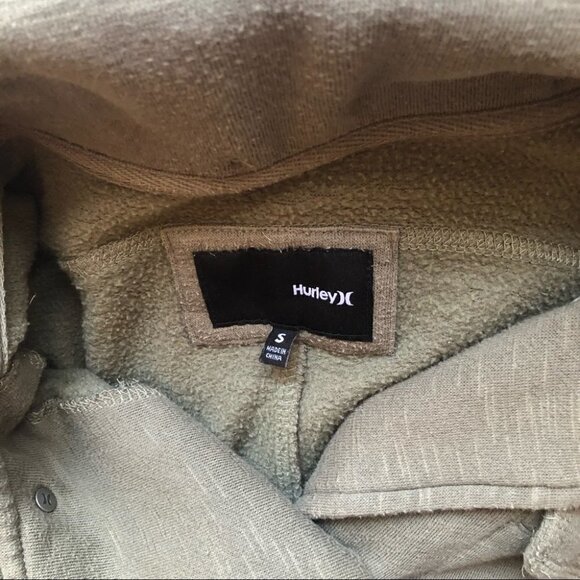 Hurley Cotton Blazer Ladies Sm Heathered Army Green - Picture 5 of 13